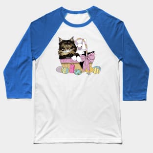 Easter Kitten Baseball T-Shirt